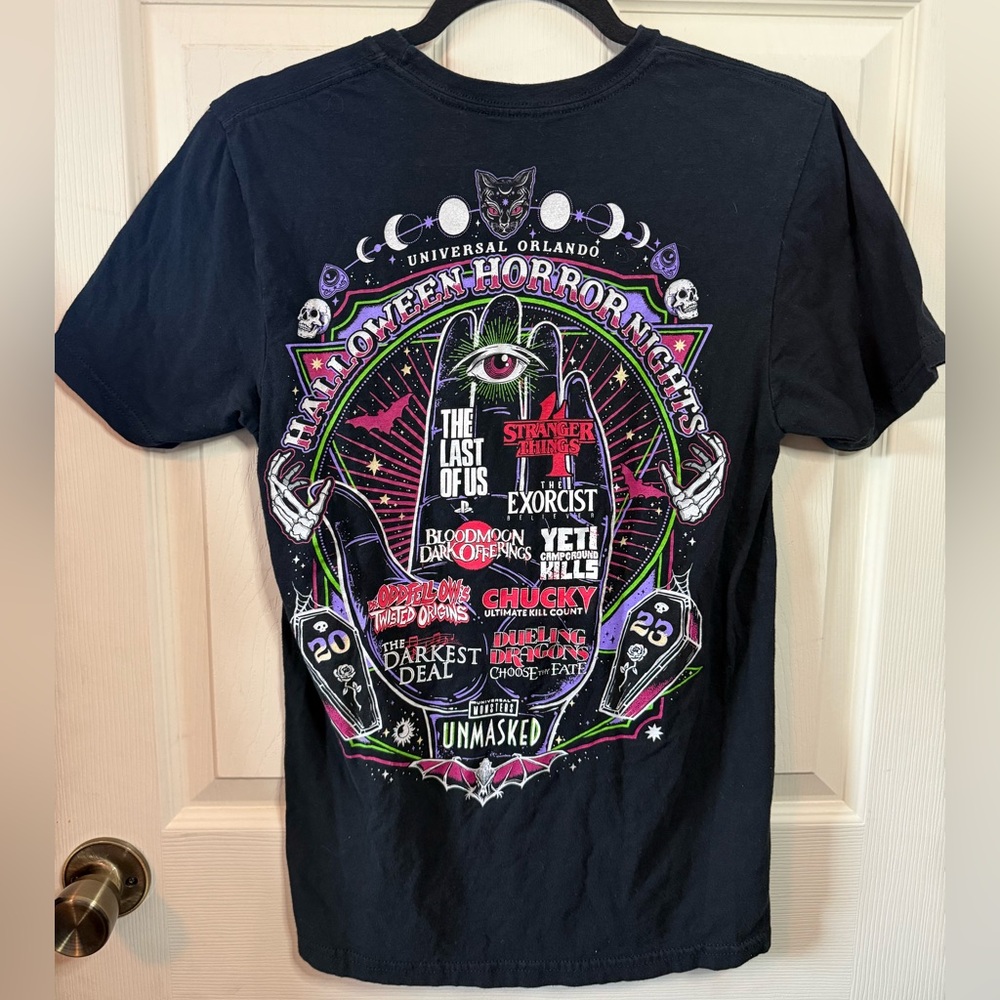 Universal Halloween Horror Nights 2023 Size Small Monsters Unmasked